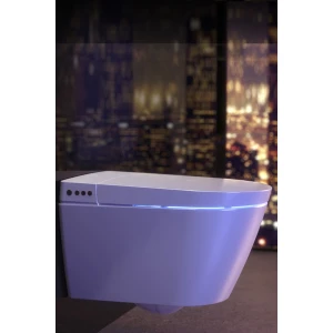 Унитаз подвесной электронный Creavit WQ Smart Pan WQ320-11CB00E-0000 без сиденья